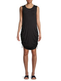 DKNY Cinch Cover-Up Dress – Black, Size Medium by Vanessa Jane