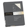 Southworth Parchment Specialty Paper, 24 lb Bond Weight, 8.5 x 11, Ivory, 100/Pack
