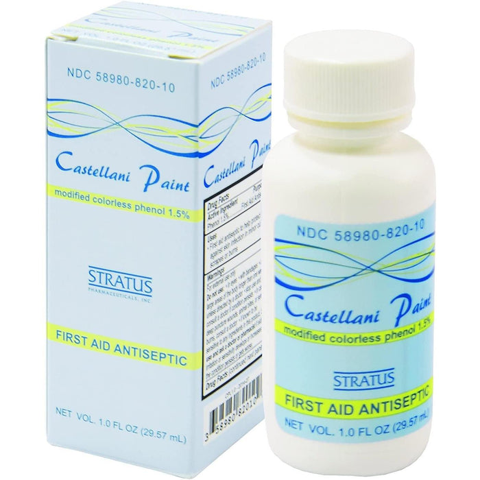 Stratus Pharmaceuticals Castellani Paint Antiseptic Colorless 1oz PHARMACY FRESH by Pasteur Pharmacy