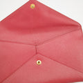 Prada Pink Saffiano Leather Letter Long Wallet #2639 by Bolt Boutique