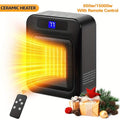 Space Heater for Indoor Use – 1500W Ceramic with Remote & Timer by DailySale