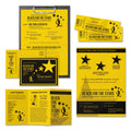 Astrobrights Color Cardstock, 65 lb Cover Weight, 8.5 x 11, Solar Yellow, 250/Pack