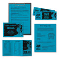 Astrobrights Color Paper, 24 lb Bond Weight, 8.5 x 11, Celestial Blue, 500 Sheets/Ream