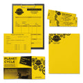 Astrobrights Color Paper, 24 lb Bond Weight, 8.5 x 11, Solar Yellow, 500/Ream