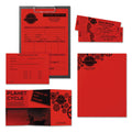 Astrobrights Color Paper, 24 lb Bond Weight, 11 x 17, Re-Entry Red, 500/Ream