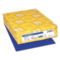 Astrobrights Color Cardstock, 65 lb Cover Weight, 8.5 x 11, Blast-Off Blue, 250/Pack