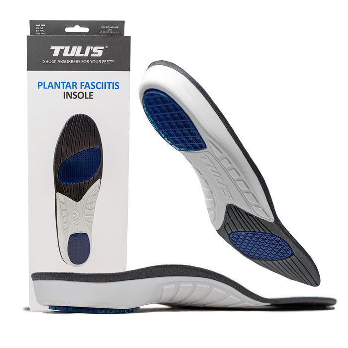 Tuli’s® Plantar Fasciitis Orthotic Insoles – Arch Support (Large) by Pasteur Pharmacy