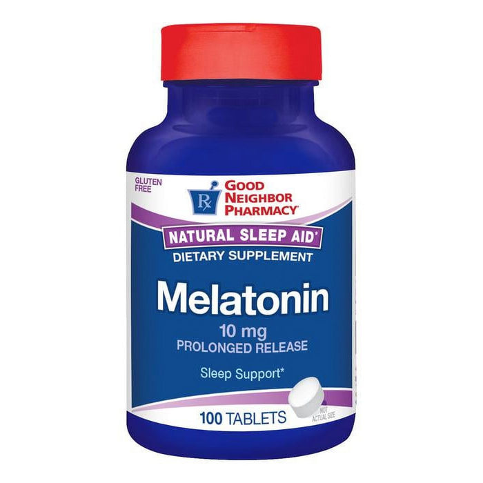 Good Neighbor Pharmacy Melatonin 10MG 100 Extended Release Tablets by Pasteur Pharmacy