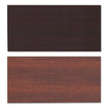 Alera Reversible Laminate Table Top, Rectangular, 47.63 x 23.63, Medium Cherry/Mahogany