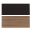 Alera Reversible Laminate Table Top, Rectangular, 71.5w x 29.5d, Espresso/Walnut