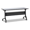 Safco Flip-n-Go Table Top, Rectangular, 60w x 18d, Folkstone