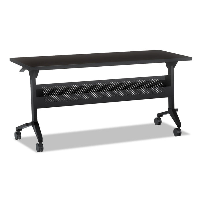 Safco Flip-n-Go Table Top, Rectangular, 48w x 24d, Mocha