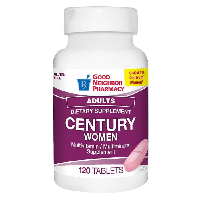Good Neighbor Pharmacy GNP Century Adult Women S Multivitamin 120 Tablets by Pasteur Pharmacy