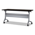 Safco Flip-n-Go Table Top, Rectangular, 48w x 24d, Mocha