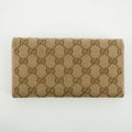 Gucci Brown Lovely Heart GG Canvas Long Wallet #2646 by Bolt Boutique