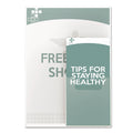 deflecto Superior Image Slanted Sign Holder with Front Pocket, 9w x 4.5d x 10.75h, Clear