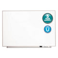 Quartet Matrix Magnetic Boards, Painted Steel, 34 x 23, White, Aluminum Frame