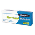 Swingline S.F. 1 Standard Staples, 0.25" Leg, 0.5" Crown, Steel, 5,000/Box