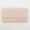 Christian Dior Pink Cannage Leather Long Wallet #2648 by Bolt Boutique