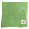 Unger SmartColor MicroWipes, Microfiber, 16 x 15, Green, 10/Pack