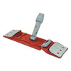 Unger EZ Flat Mop Holders, Nylon Head, 16", Red