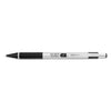Zebra M-301 Mechanical Pencil, 0.7 mm, HB (#2.5), Black Lead, Steel/Black Accents Barrel