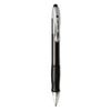 BIC Velocity Easy Glide Ballpoint Pen Value Pack, Retractable, Medium 1 mm, Black Ink, Black Barrel, 36/Pack