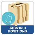 Pendaflex Top Tab Fastener Folder, 2 Fasteners, Letter Size, Manila Exterior, 50/Box