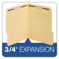 Pendaflex Top Tab Fastener Folder, 2 Fasteners, Letter Size, Manila Exterior, 50/Box