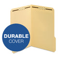 Pendaflex Top Tab Fastener Folder, 2 Fasteners, Legal Size, Manila Exterior, 50/Box