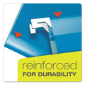 Pendaflex Extra Capacity Reinforced Hanging File Folders with Box Bottom, 2" Capacity, Legal Size, 1/5-Cut Tabs, Blue, 25/Box