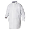 KleenGuard A40 Liquid and Particle Protection Lab Coats, X-Large, White, 30/Carton