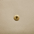 Louis Vuitton Greige Leather Portefeuille Lock Mini Compact Wallet #2655 by Bolt Boutique