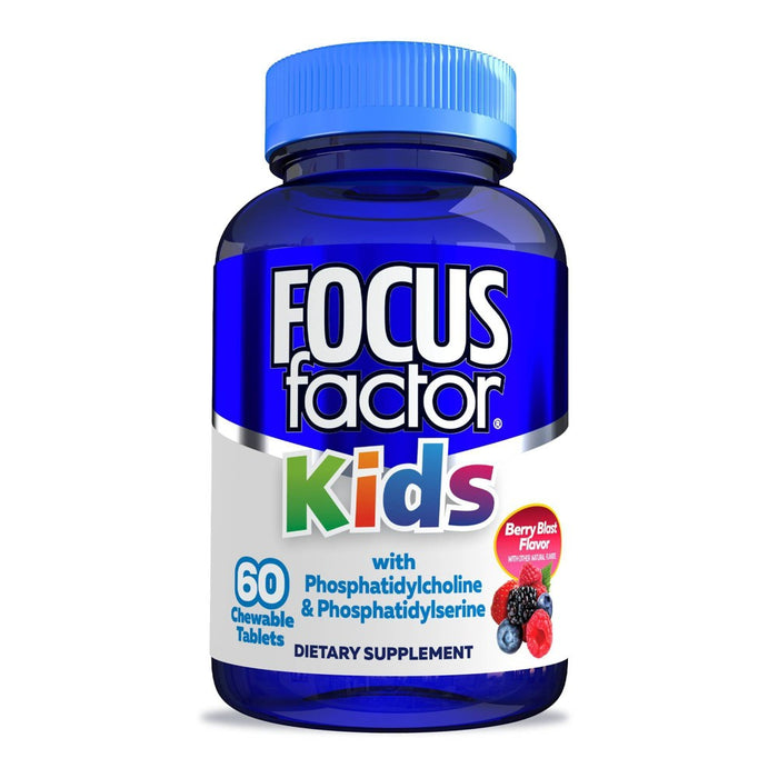 Focus Factor For Kids Berry Blast - 60 Chewable Wafers by Pasteur Pharmacy