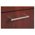 HON BL Series Field Installed Arched Bridge Pull, Arch, 4.25 x 0.75 x 0.38, Polished Silver, 2/Carton