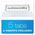 Pendaflex Desktop File With Hanging Folders, Letter Size, 6" Long, Granite
