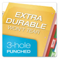 Cardinal Poly Ring Binder Pockets, 8.5 x 11, Letter, Assorted Colors, 5/Pack