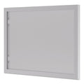 HON BL Series Hutch Doors, Glass, 13.25w x 17.38h, Silver/Frosted