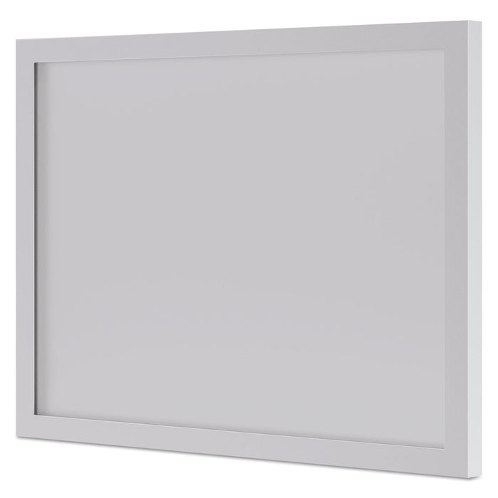 HON BL Series Frosted Glass Modesty Panel, 39.5w x 0.13d x 27.25h, Silver/Frosted