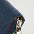 Louis Vuitton Navy Monogram Empreinte Zippy Coin Case #2657 by Bolt Boutique