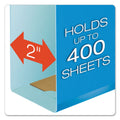 Pendaflex Extra Capacity Reinforced Hanging File Folders with Box Bottom, 2" Capacity, Legal Size, 1/5-Cut Tabs, Blue, 25/Box