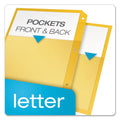 Cardinal Poly Ring Binder Pockets, 8.5 x 11, Assorted Colors, 5/Pack