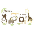 WallPops Jungle and Friends Photo Frame Kit by Vanessa Jane