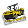 Let's Roll - Hard Hat Decal