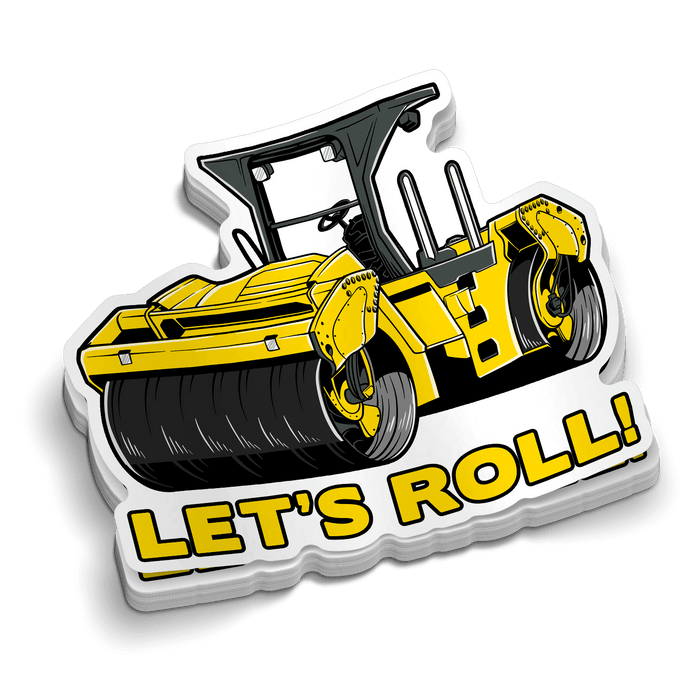 Let's Roll - Hard Hat Decal by Armed American Supply