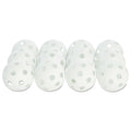 Champion Sports Plastic Baseballs, 9" Diameter, White, 12/Set