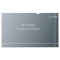 3M Frameless Blackout Privacy Filter for 19.5" Widescreen Monitor, 16:9 Aspect Ratio