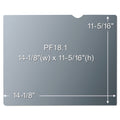 3M Frameless Blackout Privacy Filter for 18.1" Monitor