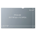 3M Frameless Blackout Privacy Filter for 24" Widescreen Monitor, 16:10 Aspect Ratio