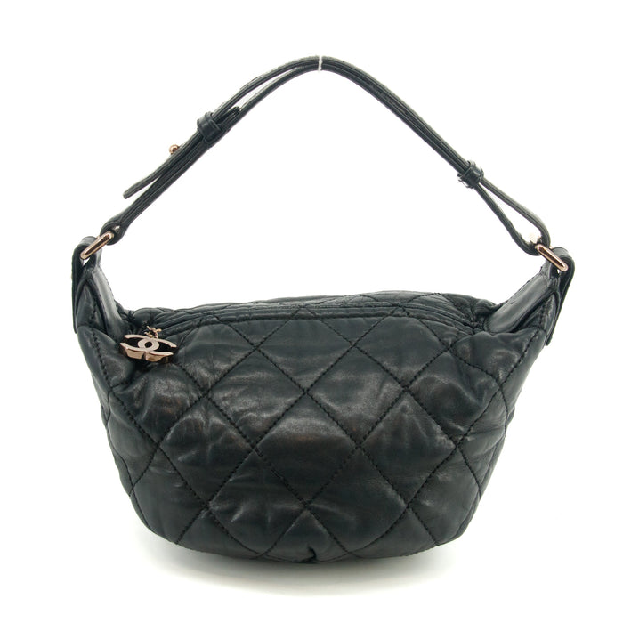 Chanel Cloudy Bundle Hobo Quilted Lambskin Wild Stitch Shoulder Bag 10 Series -#2663 by Bolt Boutique